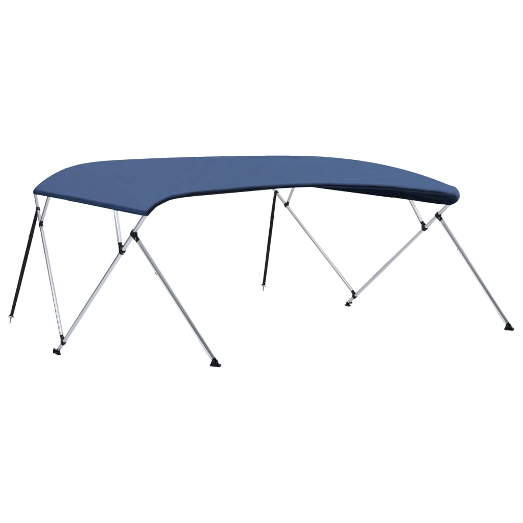 Tenda bimini s 4 luka modra 243 x (230 - 244) x 137 cm