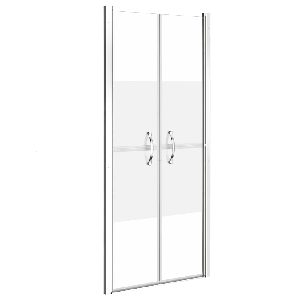 Vrata za tuš-kabinu napola matirana ESG 81 x 190 cm