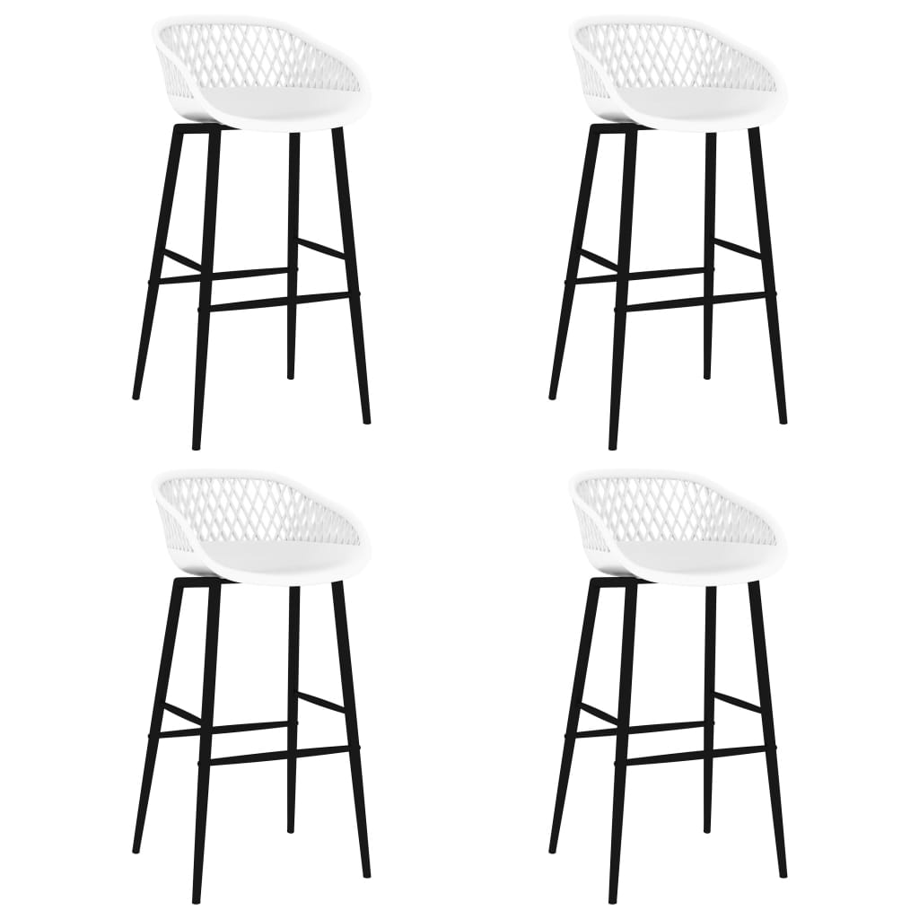 5-dijelni barski set crno-bijeli
