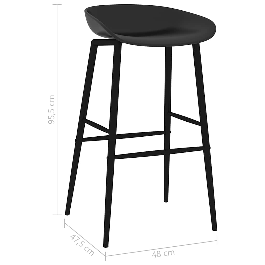 5-dijelni barski set crni