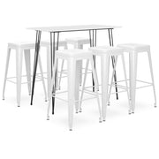 7-dijelni barski set bijeli