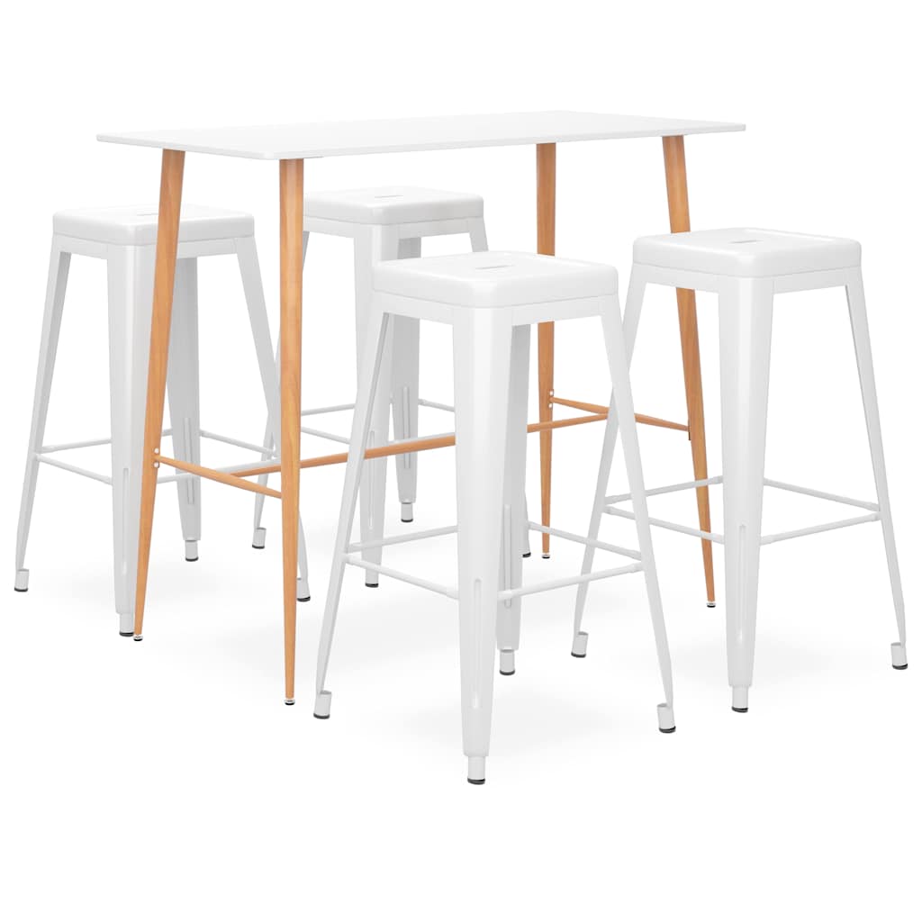 5-dijelni barski set bijeli