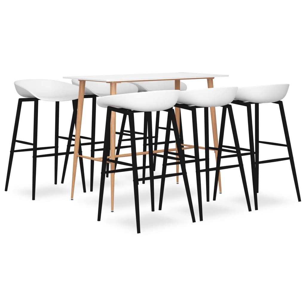 7-dijelni barski set bijeli