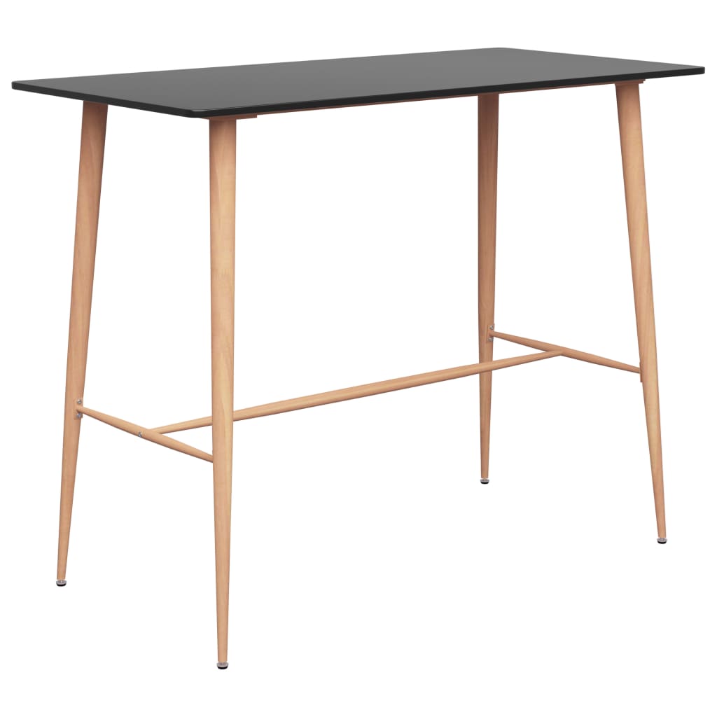 5-dijelni barski set crno-bijeli