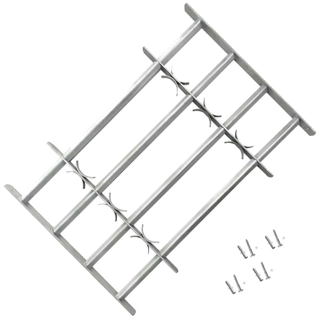 Podesive sigurnosne rešetke za prozore 2 kom 1000 - 1500 mm