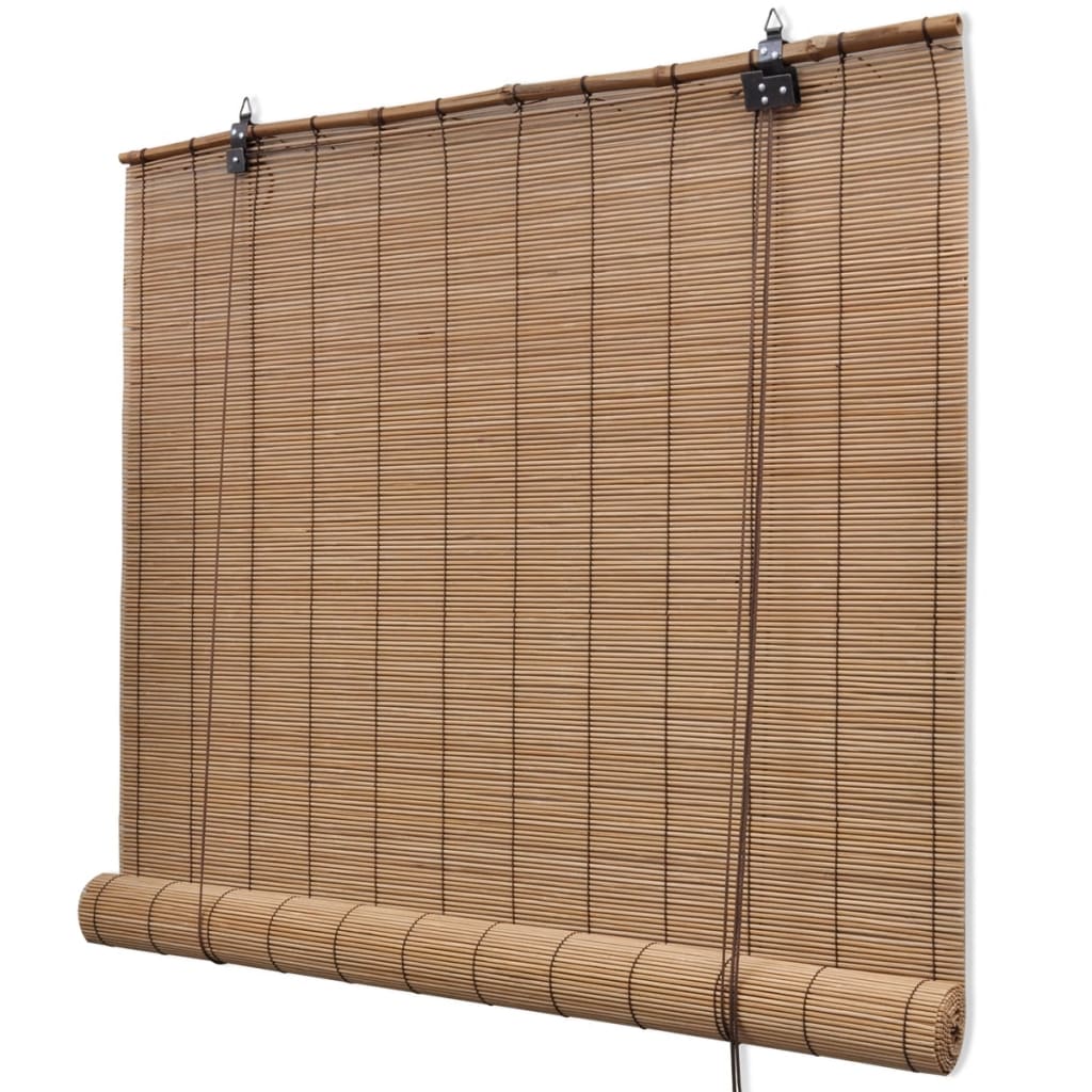 Rolete od bambusa 2 kom 100 x 160 cm smeđe