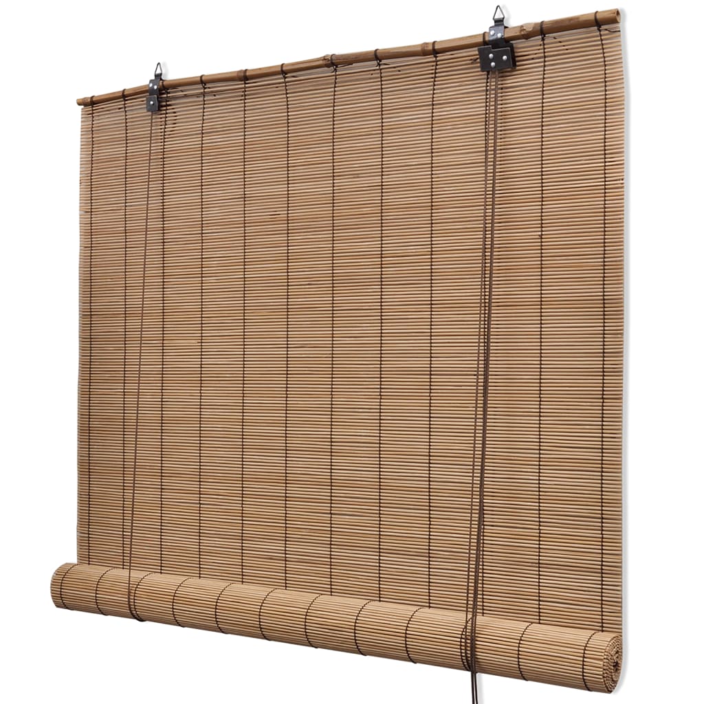 Rolete od bambusa 2 kom 150 x 220 cm smeđe