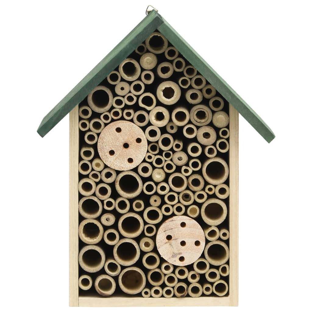 Kućice za insekte 2 kom 23 x 14 x 29 cm od masivne jelovine