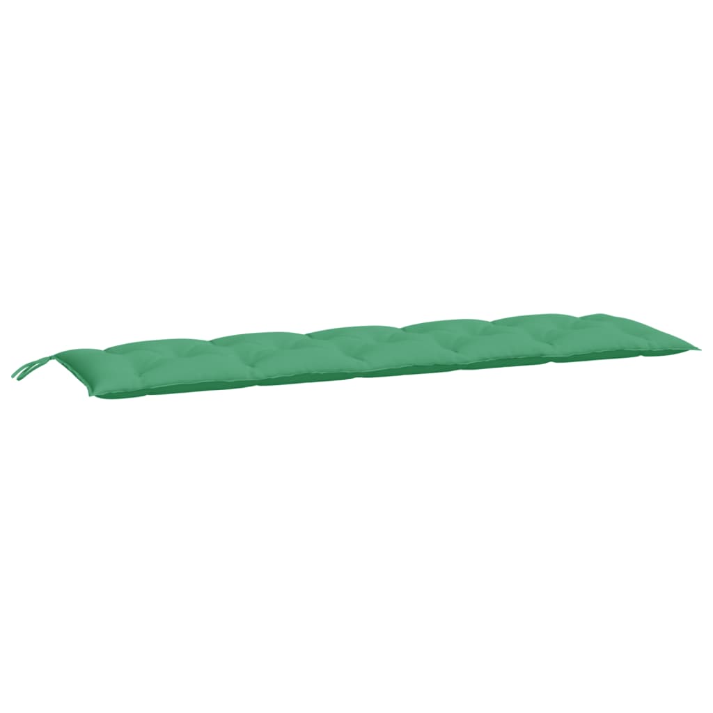 Jastuk za vrtnu klupu zeleni 180 x 50 x 7 cm od tkanine Oxford