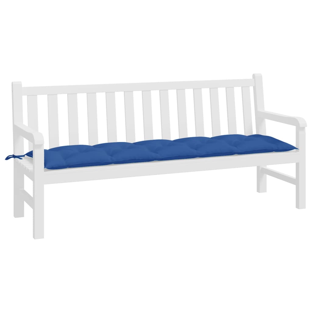 Jastuk za vrtnu klupu plavi 180 x 50 x 7 cm od tkanine Oxford