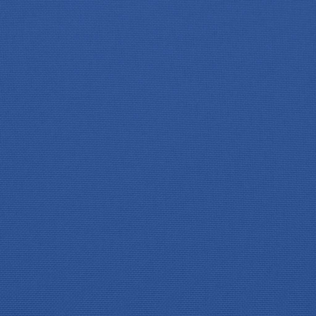 Jastuk za vrtnu klupu plavi 120 x (50+50) x 7 cm tkanina Oxford