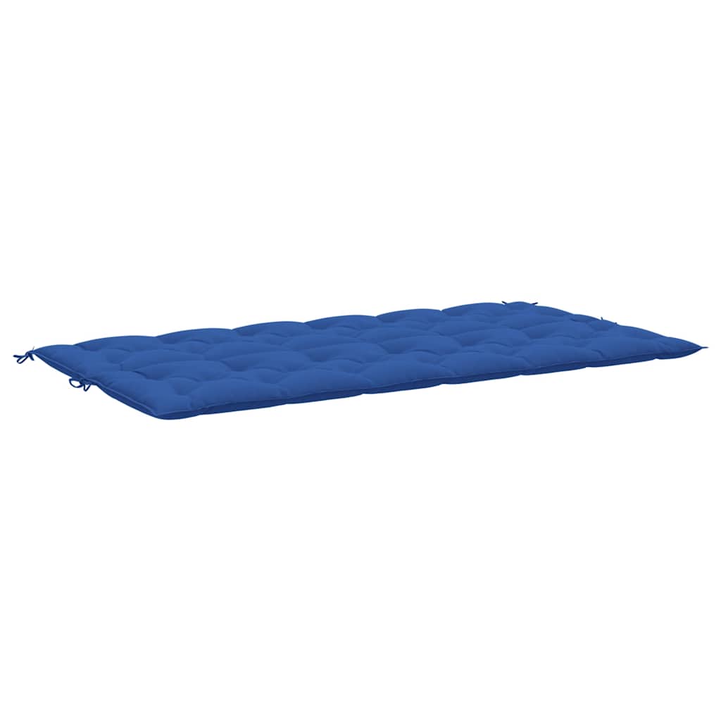 Jastuk za vrtnu klupu plavi 200 x (50+50) x 7 cm tkanina Oxford