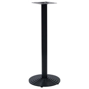 Noga za stol za bistro crna Ø43x107 cm Lijevano željezo