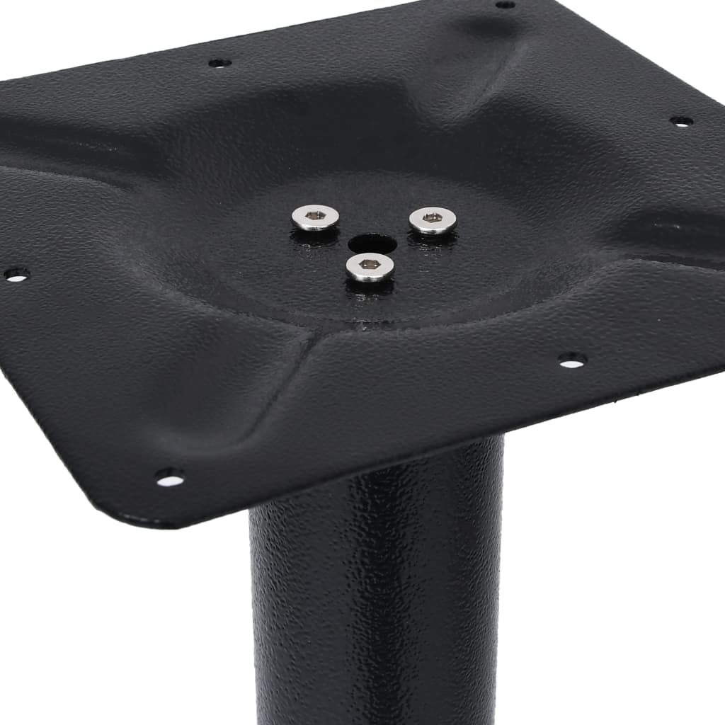 Noga za stol za bistro crna Ø43x107 cm Lijevano željezo