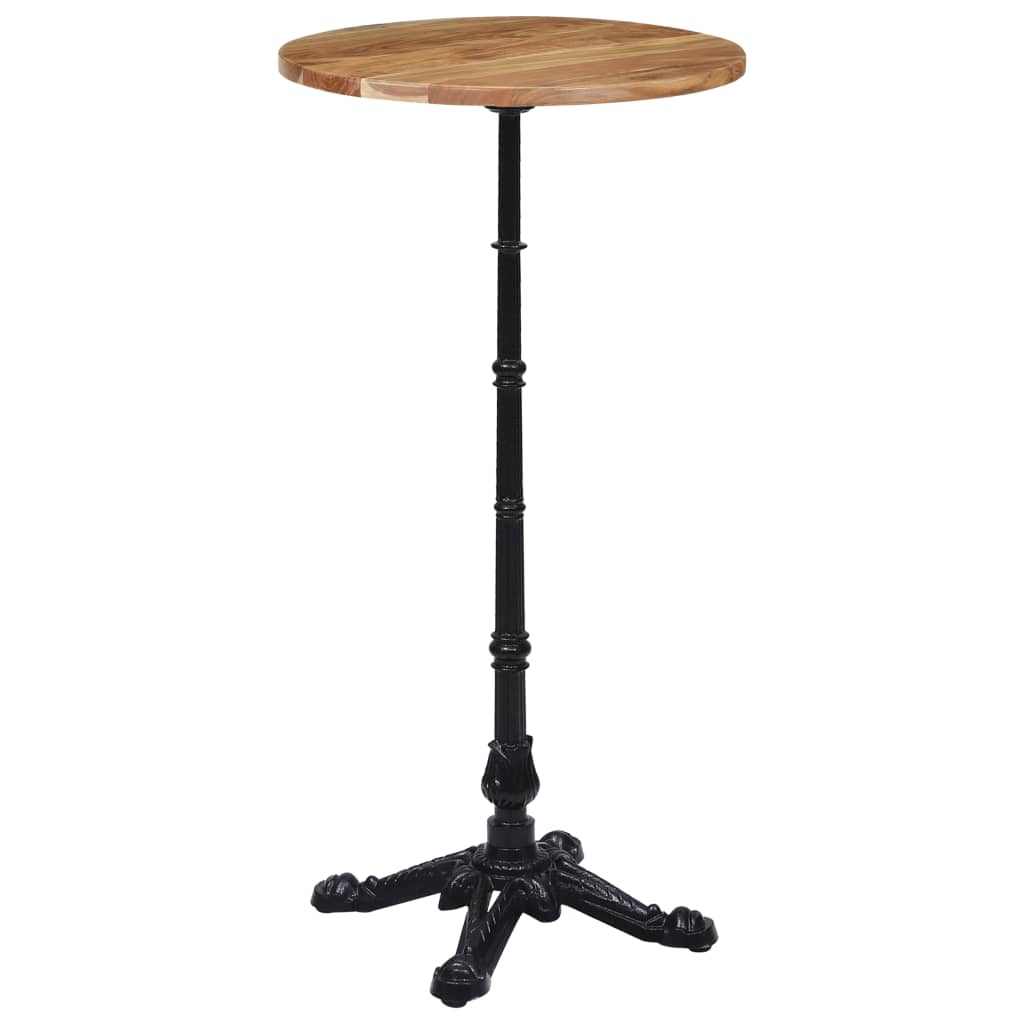 Noga za bistro stol crna 52x52x108 cm lijevano željezo