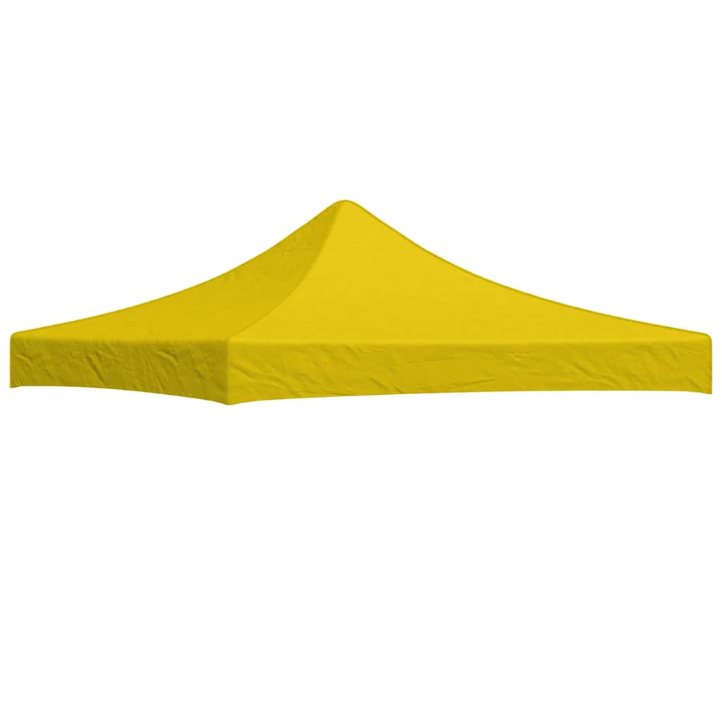 Krov za šator za zabave 3 x 3 m žuti 270 g/m²