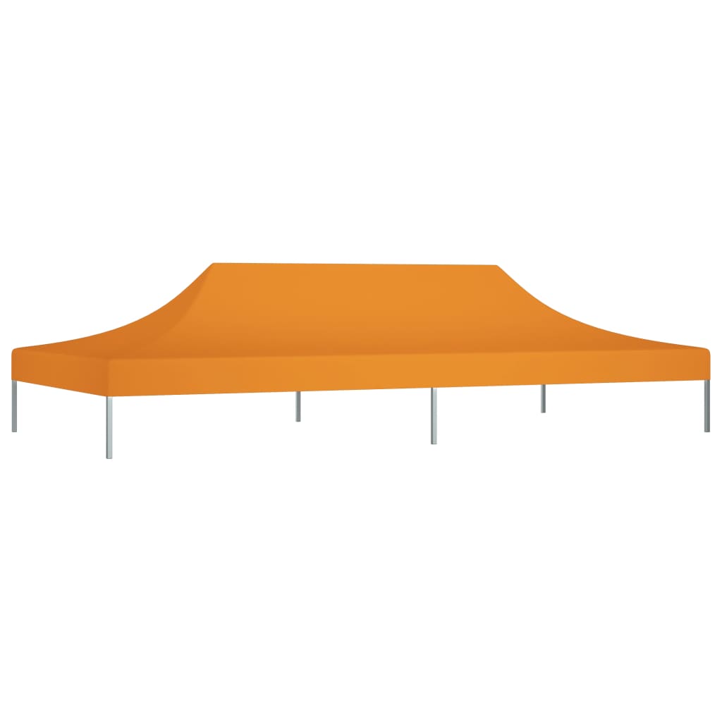 Krov za šator za zabave 6 x 3 m narančasti 270 g/m²