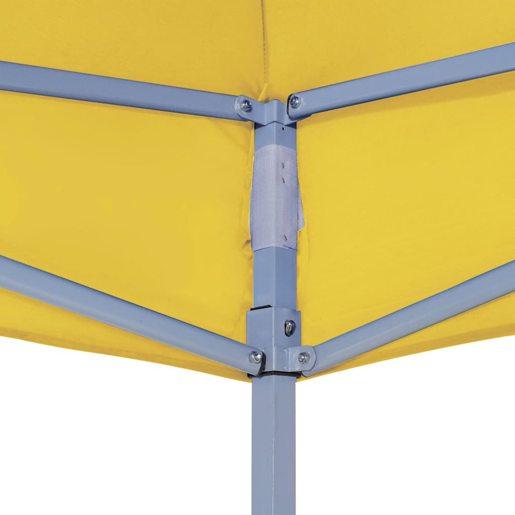 Krov za šator za zabave 6 x 3 m žuti 270 g/m²