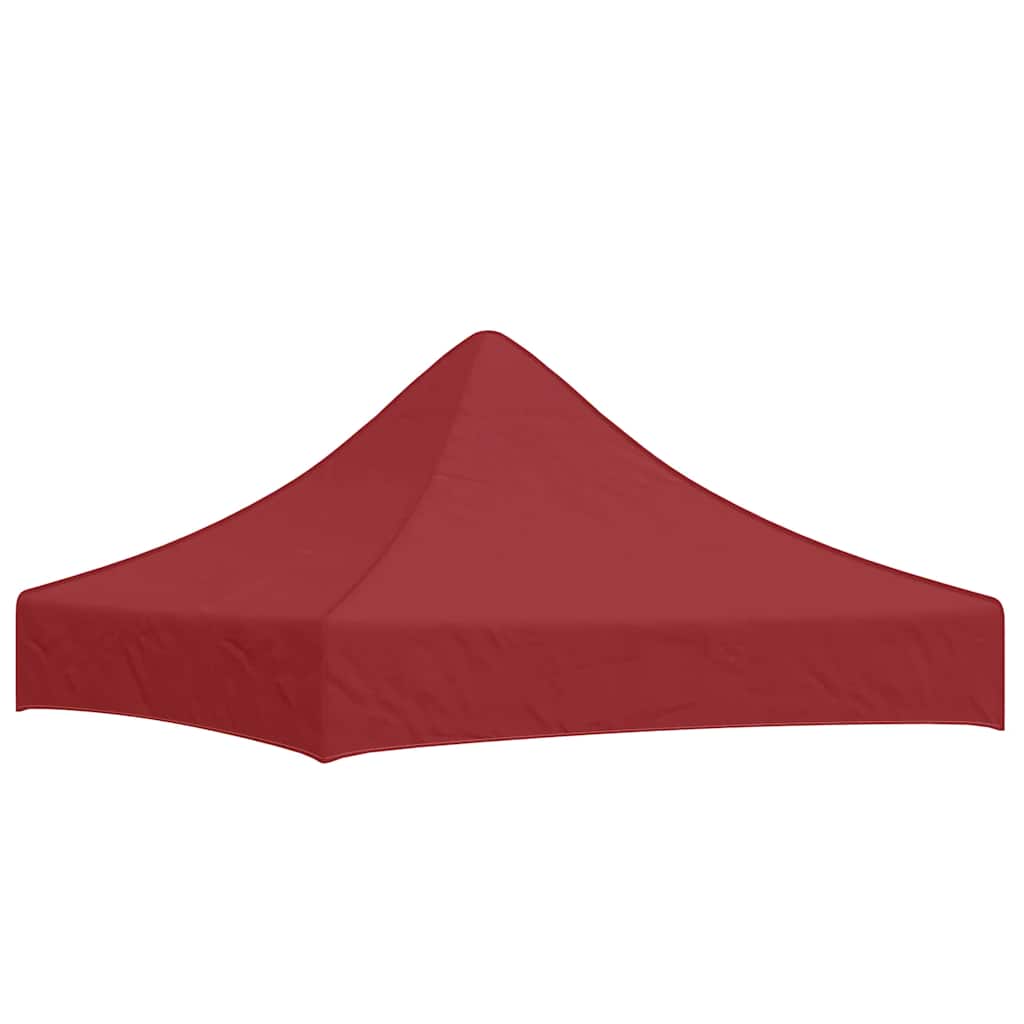 Krov za šator za zabave 2 x 2 m bordo 270 g/m²