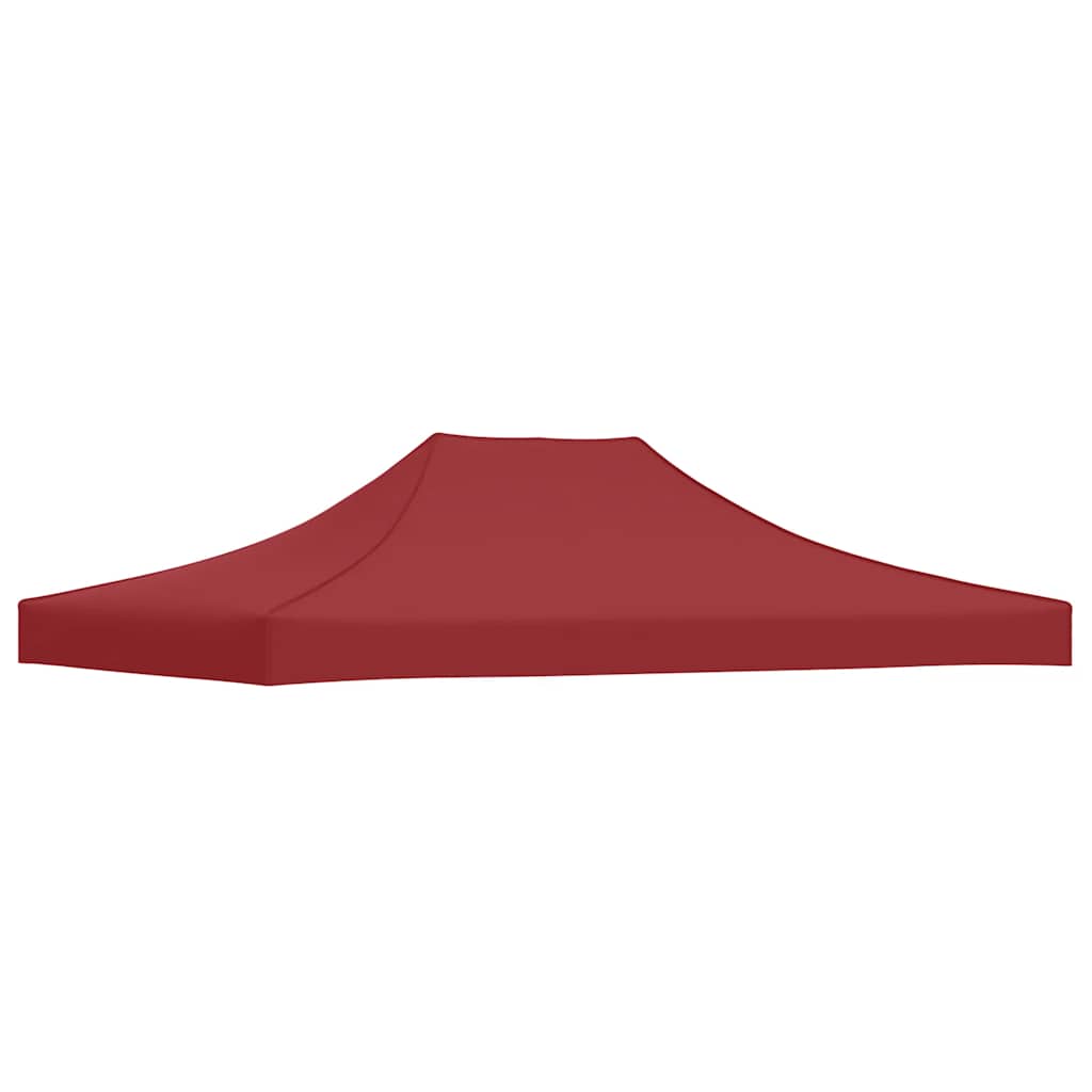 Krov za šator za zabave 4,5 x 3 m bordo 270 g/m²