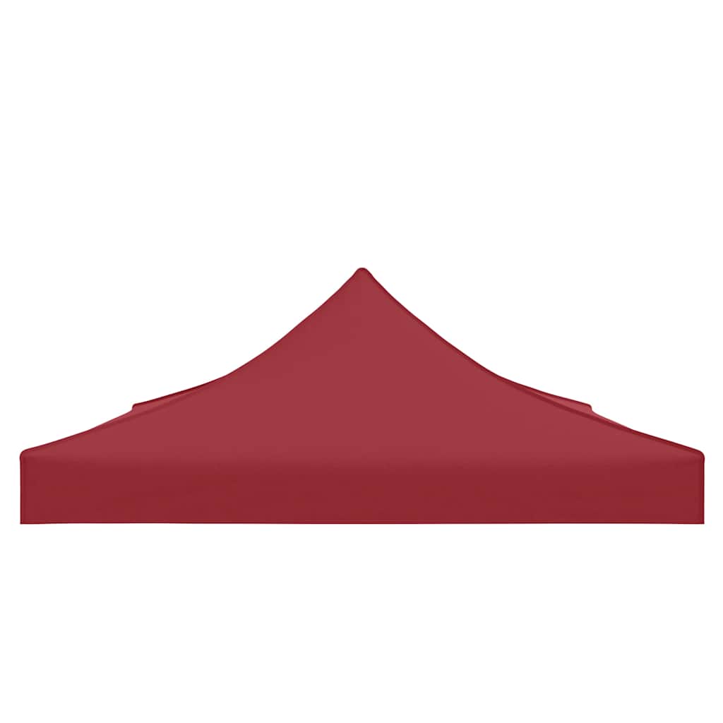 Krov za šator za zabave 4,5 x 3 m bordo 270 g/m²