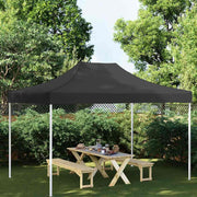 Krov za šator za zabave 4,5 x 3 m crni 270 g/m²