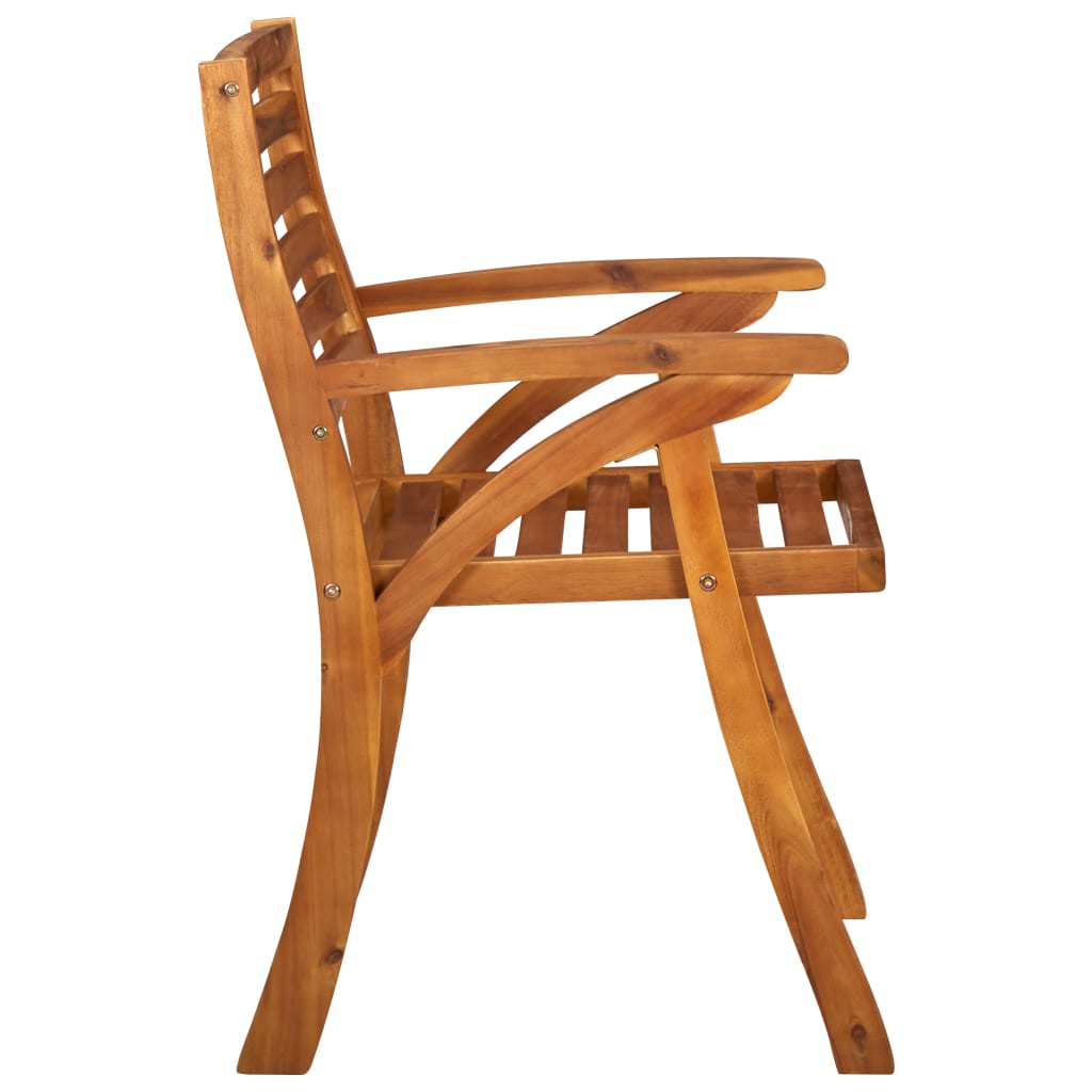 Vrtni blagovaonski set od 7 dijelova 150x90 cm masivno drvo akacije