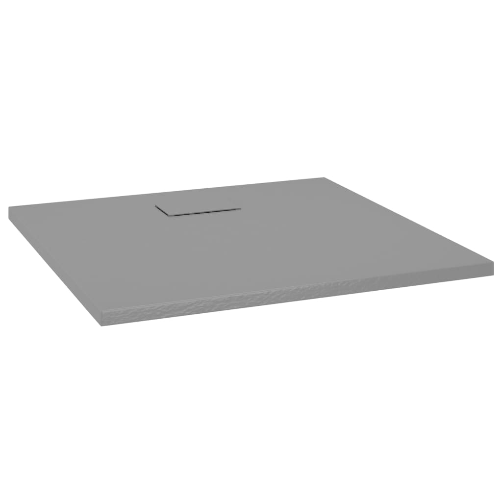 Kada za tuš SMC siva 90 x 80 cm