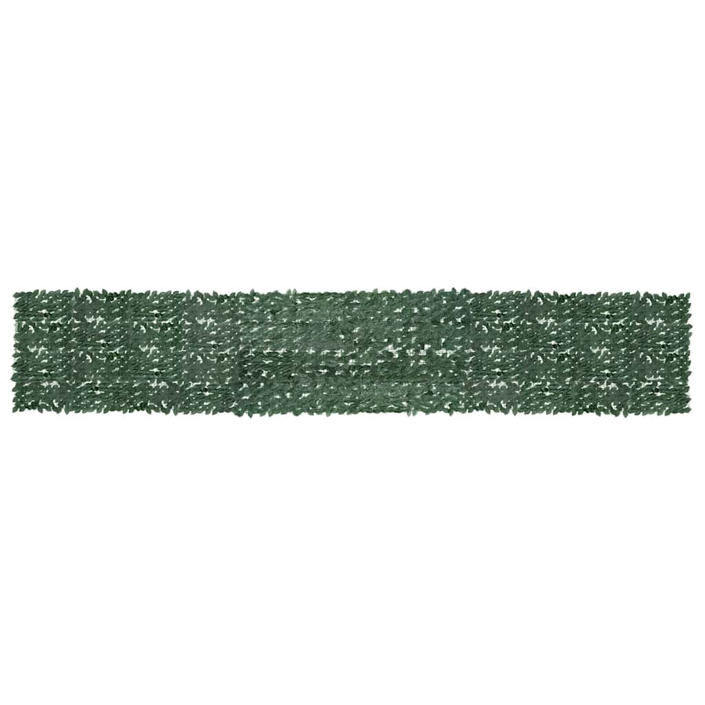 Balkonski zastor s tamnozelenim lišćem 600 x 100 cm