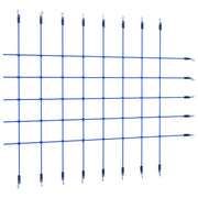 Mreža za penjanje 200 x 150 cm plava
