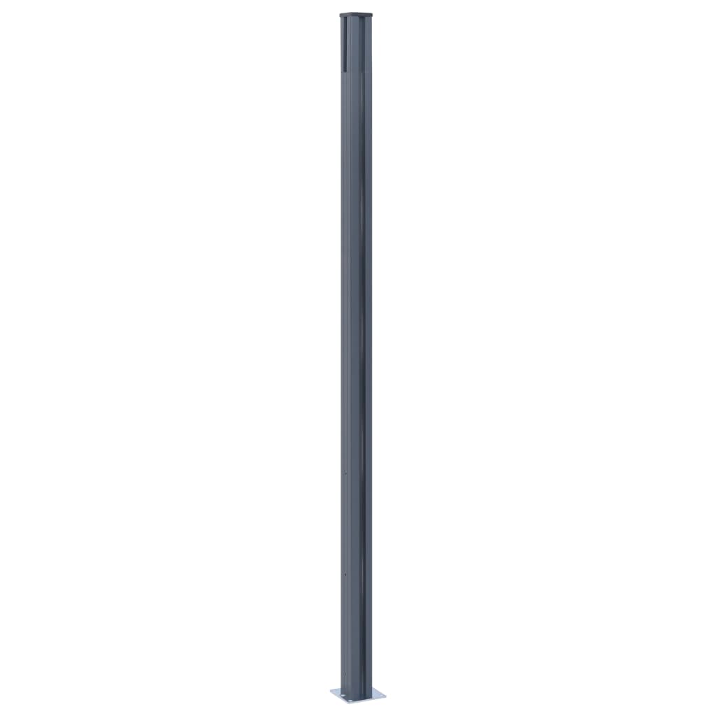 Stupovi za ogradu 185 cm aluminijski