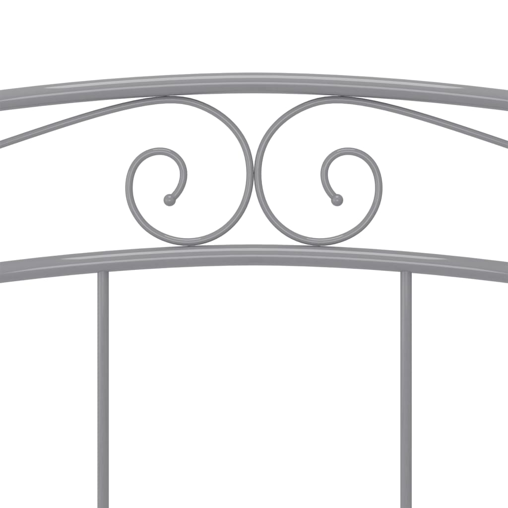 Okvir za krevet bez madraca sivi metalni 140 x 200 cm