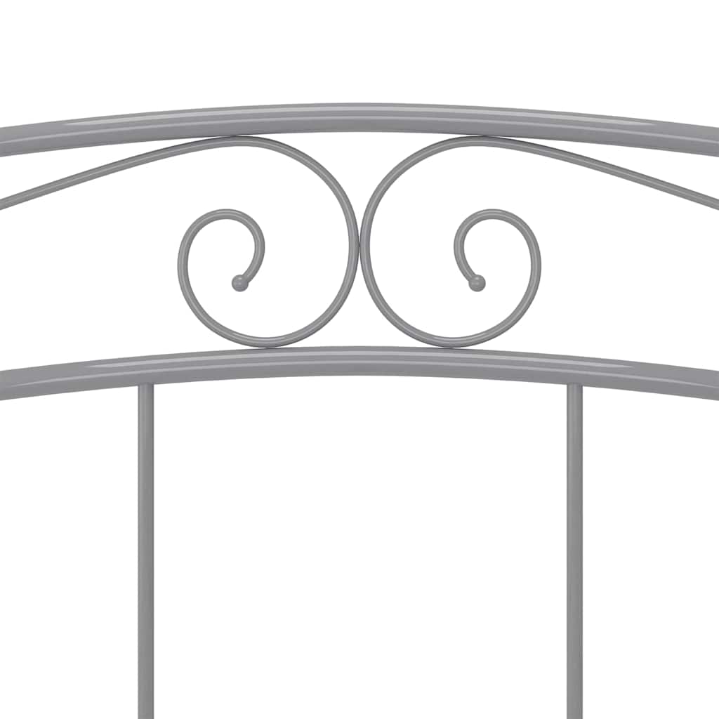 Okvir za krevet sivi metalni 180 x 200 cm