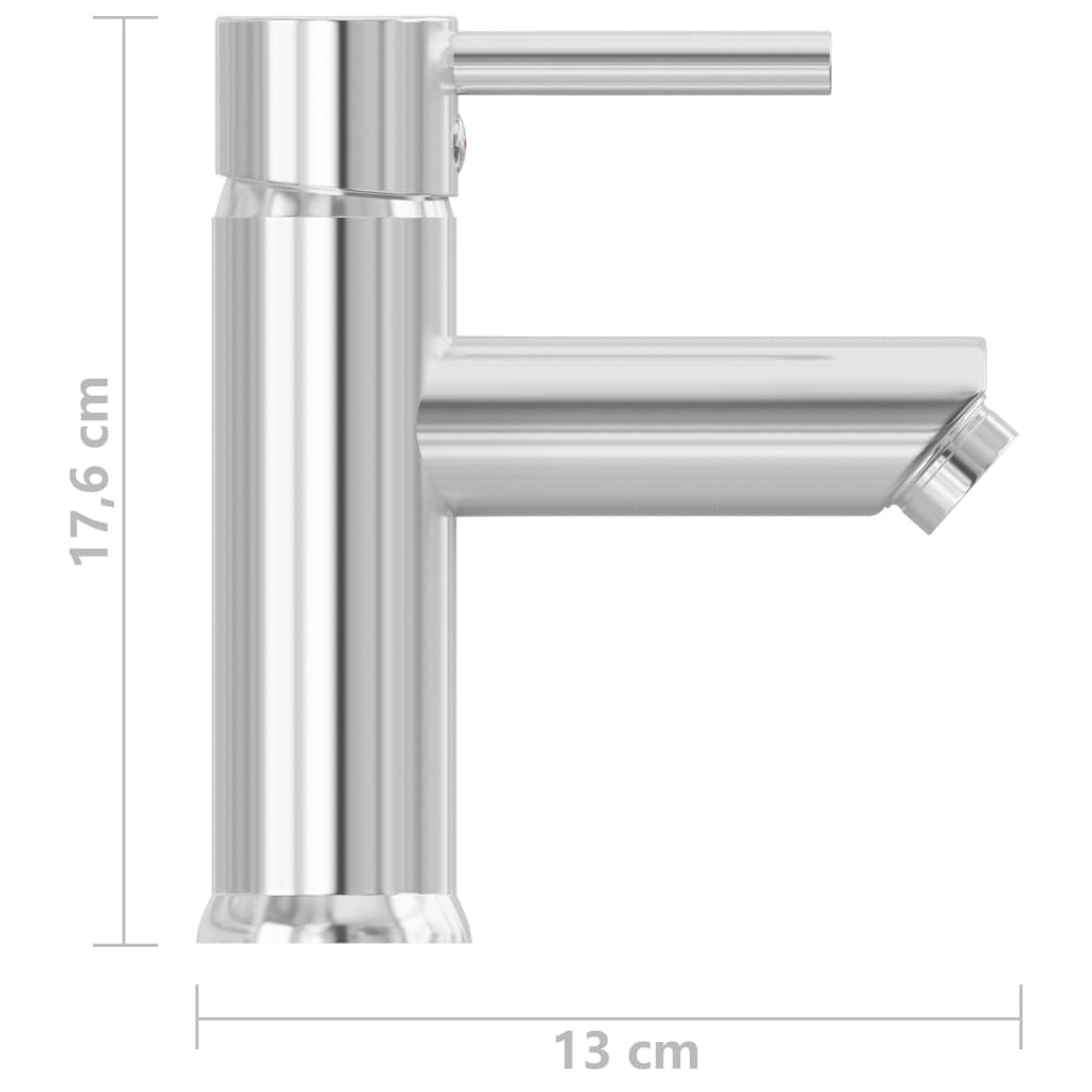 Kupaonska slavina za umivaonik kromirana 130 x 176 mm