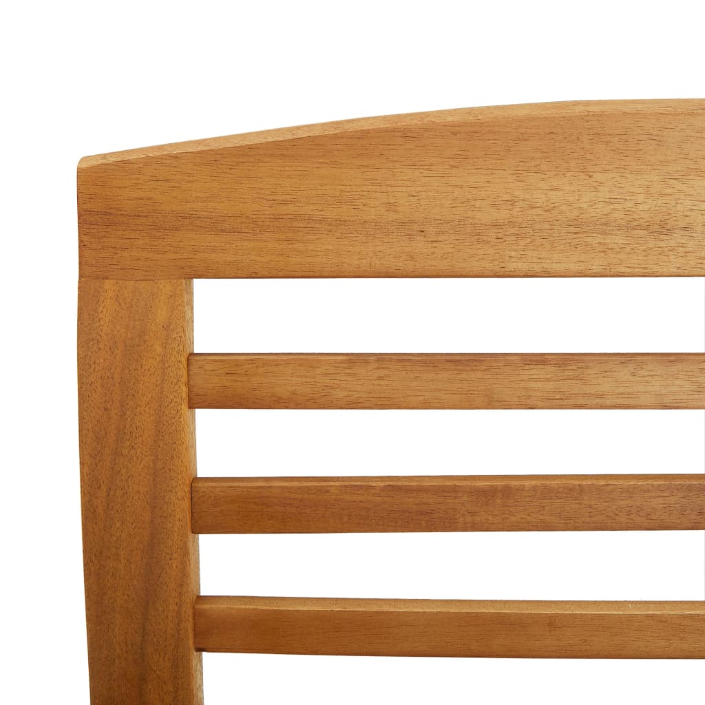 4-dijelna vrtna garnitura od masivnog bagremovog drva