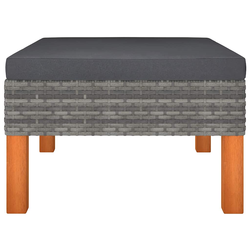 Tabure od poliratana i masivnog drva eukaliptusa