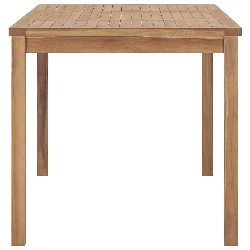 Vrtni blagovaonski stol 140 x 80 x 77 cm od masivne tikovine
