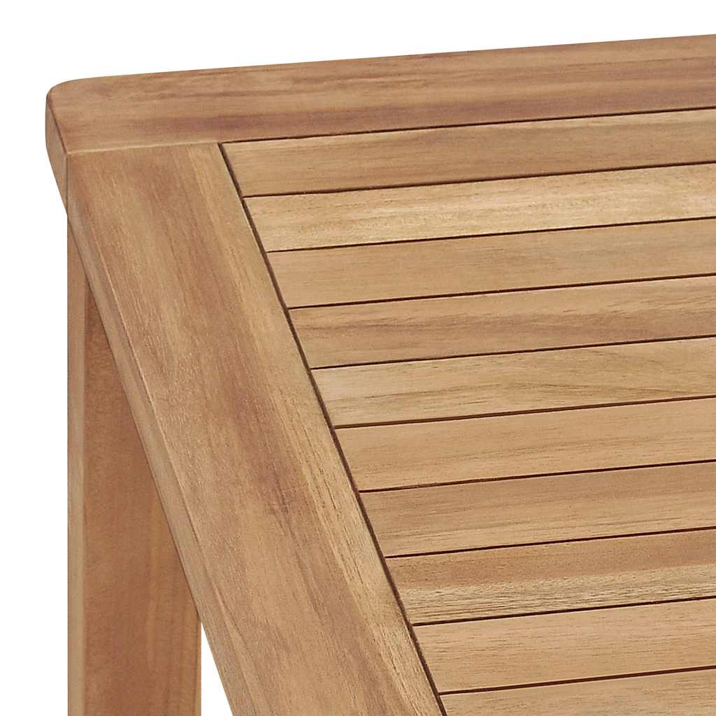 Vrtni blagovaonski stol 140 x 80 x 77 cm od masivne tikovine