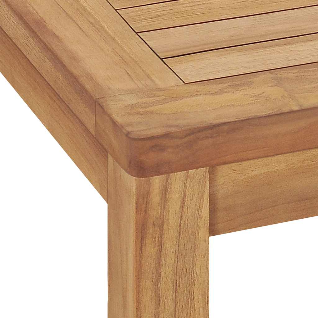 Vrtni blagovaonski stol 140 x 80 x 77 cm od masivne tikovine