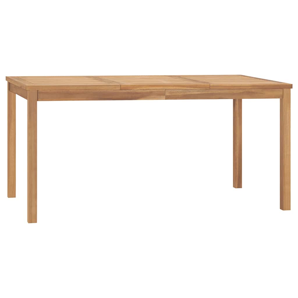 Vrtni blagovaonski stol 160 x 80 x 77 cm od masivne tikovine