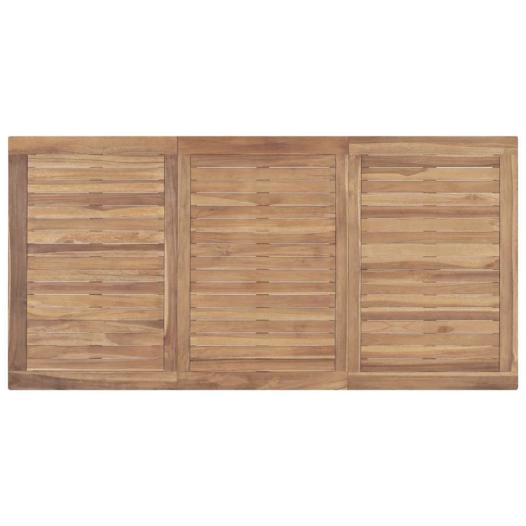 Vrtni blagovaonski stol 160 x 80 x 77 cm od masivne tikovine