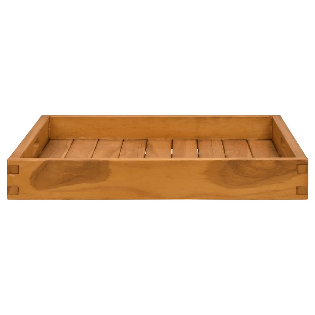 Pladanj za posluživanje 50 x 50 cm od masivne tikovine