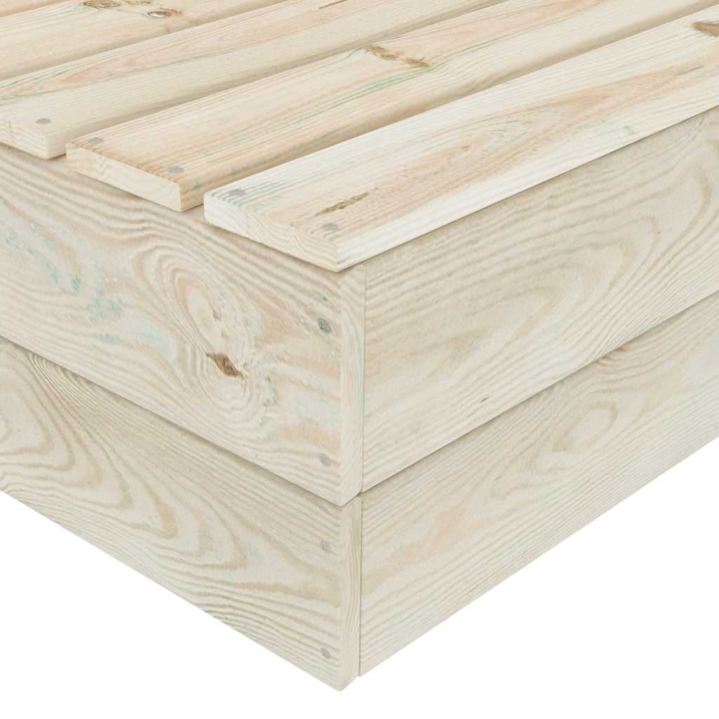 Vrtni stolovi 2 kom 60 x 60 x 30 cm od impregnirane smrekovine
