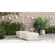 Vrtni stolovi 2 kom 60 x 60 x 30 cm od impregnirane smrekovine