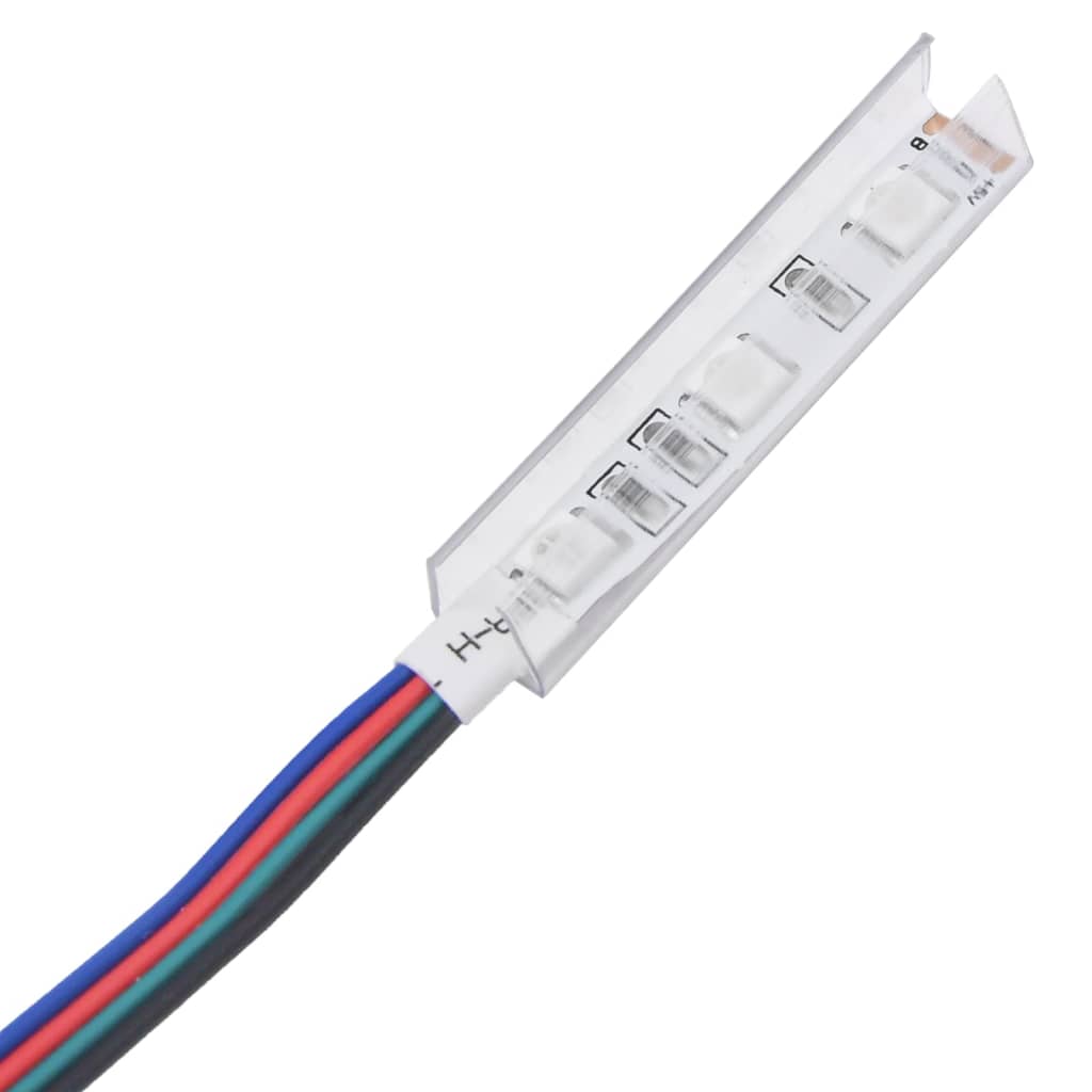 TV ormarić s LED svjetlima crni 135 x 39 x 30 cm
