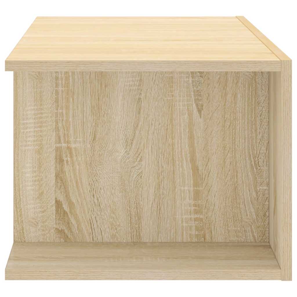 TV ormarić s LED svjetlima boja hrasta sonome 90 x 39 x 30 cm