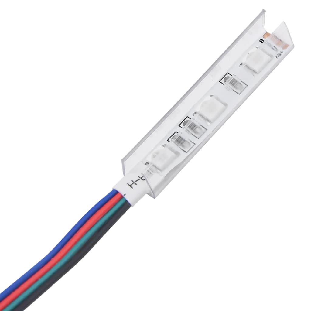 TV ormarić s LED svjetlima siva boja betona 140 x 40 x 36 cm