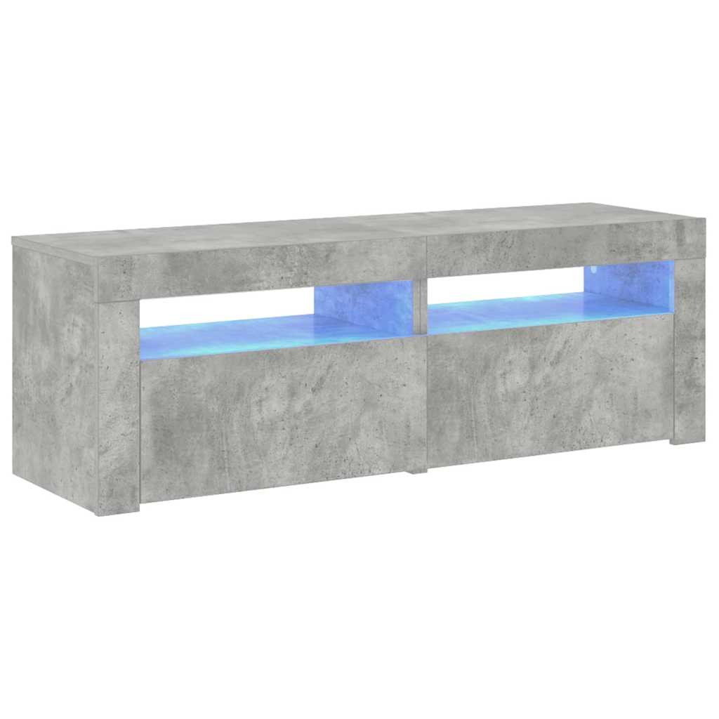 TV ormarić LED boja drva 120x35x40 cm konstruirano drvo