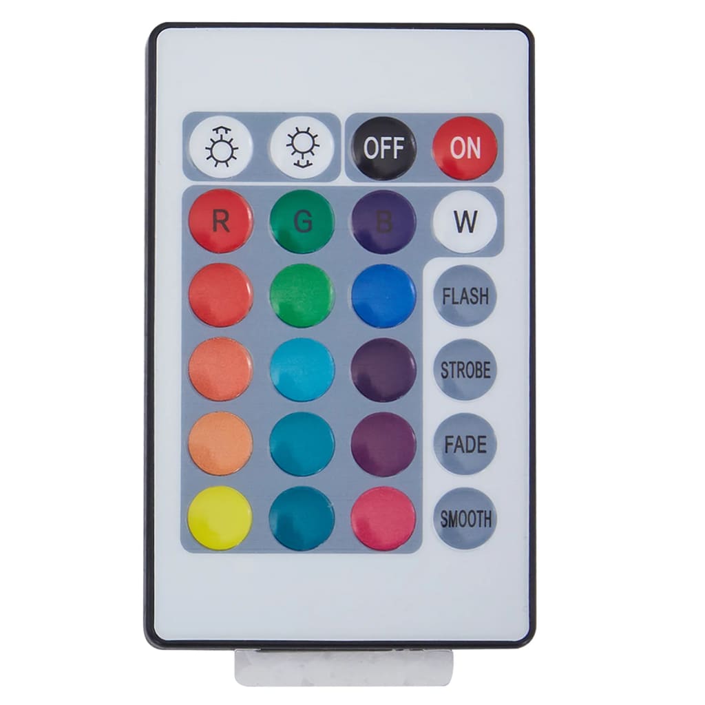 Igraća stolica s RGB LED svjetlima rozo-bijela od umjetne kože