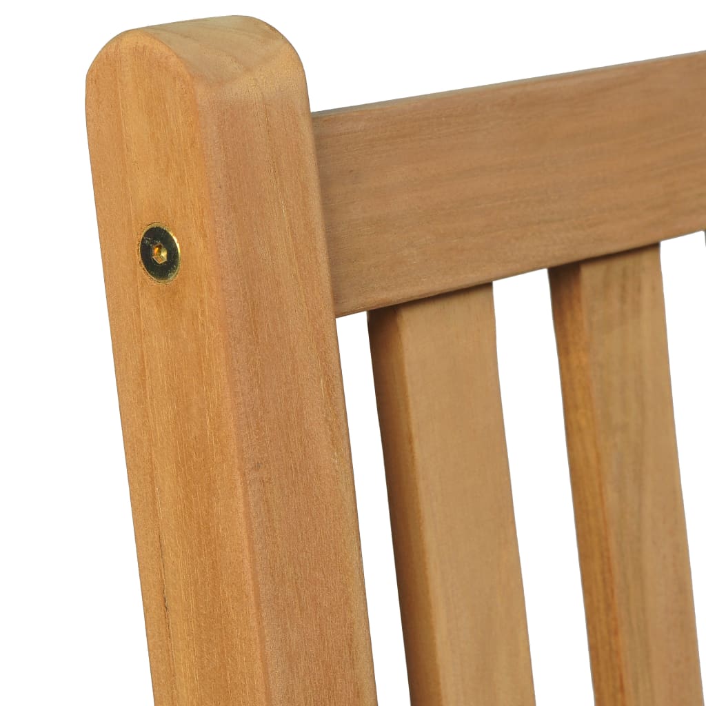 Vrtni blagovaonski set od 7 dijelova 180x90 cm masivno tikovino drvo